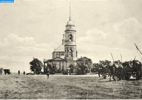 История Мичуринска (Козлова). Никитская церковь на Базарной площади в Козлове